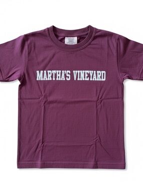 Comfort Colors Plum Martha's Vineyard Kids Tee